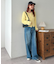 【AW先行予約】ロングフェザーヤーンクルーカーディガン《WEB限定カラーあり》