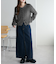 【AW先行予約】ロングフェザーヤーンクルーカーディガン《WEB限定カラーあり》