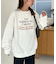 【ユニセックス】LesAuthieux刺繍ロゴスウェット