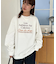 【ユニセックス】LesAuthieux刺繍ロゴスウェット