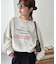 【ユニセックス】LesAuthieux刺繍ロゴスウェット