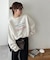 【ユニセックス】LesAuthieux刺繍ロゴスウェット