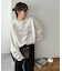 【ユニセックス】LesAuthieux刺繍ロゴスウェット
