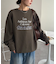 【ユニセックス】LesAuthieux刺繍ロゴスウェット