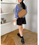 スクエアくったりボストンバッグ