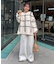 スクエアくったりボストンバッグ