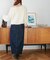 フェザーヤーン2WAYワンショルプルオーバー