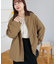 2WAYケープミドルコート