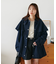 2WAYケープミドルコート