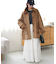 フェイクスエードカーコート