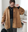 フェイクスエードカーコート