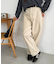 【ユニセックス】ヘヴィツイルバレルレッグパンツ