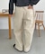 【ユニセックス】ヘヴィツイルバレルレッグパンツ