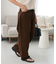 【ユニセックス】ヘヴィツイルバレルレッグパンツ