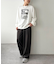 【ユニセックス】カルゼタックワイドパンツ
