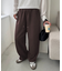 【ユニセックス】カットペインターイージーパンツ