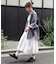 タック使い2WAYアシメショルダーバッグ