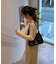 タック使い2WAYアシメショルダーバッグ