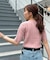 モチモチケーブル半袖プルオーバー《WEB限定カラーあり》