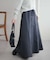 【低身長サイズあり】キレイメスウェットライクフレアスカート