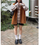【ユニセックス】オンブレチェックオーバーシャツ