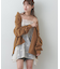 【umm.】立体フラワーキャミチュニック