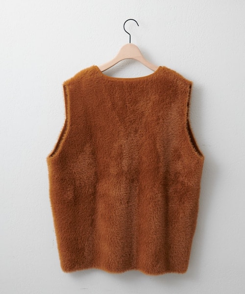 ここ様ご予約品 ⭕️キユートなオーダーミンクベスト AW先行予約/ユニセックス】ミンクライクファーベスト｜ディス