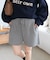 ニットショートパンツ