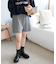 ニットショートパンツ