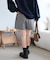 ニットショートパンツ