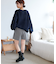 ニットショートパンツ
