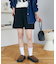 ニットショートパンツ