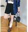 ニットショートパンツ