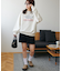 ニットショートパンツ