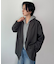 【ユニセックス】スウェットライクニットパーカー