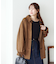 生地シャーリングロングスリーブ