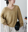 モヘアタッチギャザープルオーバー