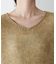 モヘアタッチギャザープルオーバー