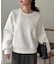 ダンボール刺繍ロゴプルオーバー