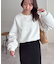 ダンボール刺繍ロゴプルオーバー