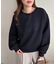 ダンボール刺繍ロゴプルオーバー