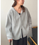 【ユニセックス】Wジップニットフーディ