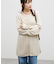 【umm.】スカシ編みニットミニワンピース