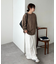 【ユニセックス】ケミカル加工オーバーロンT