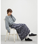 《追加決定！》【umm.】チェックロングスカート