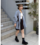 ピーチ起毛ストライプシャツ《WEB限定カラーあり》
