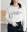シルケットロゴ刺繍ロンT