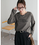 シルケットロゴ刺繍ロンT