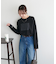 シルケットロゴプリントロンT