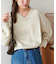 【ユニセックス】メリノウールVネックニット